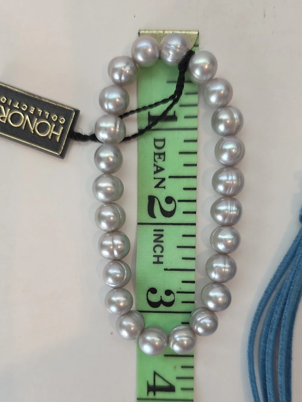 Honora Pearl Necklace And Bracelet English Blues And Bracelet In Light Grey NWT